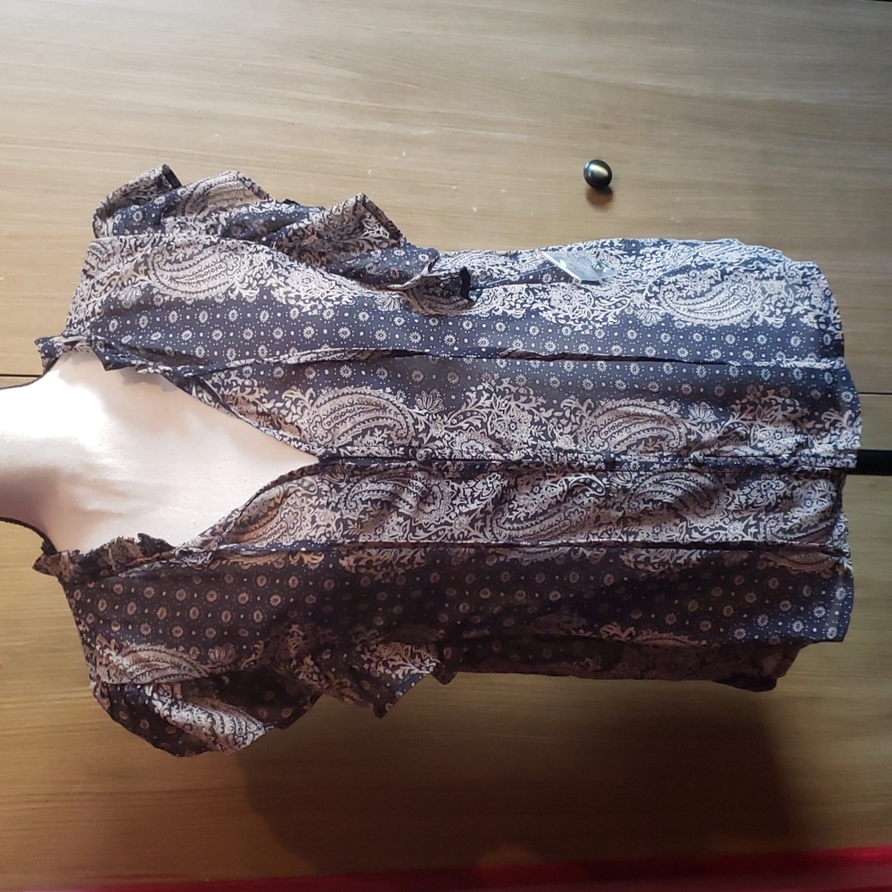 Bandana print top